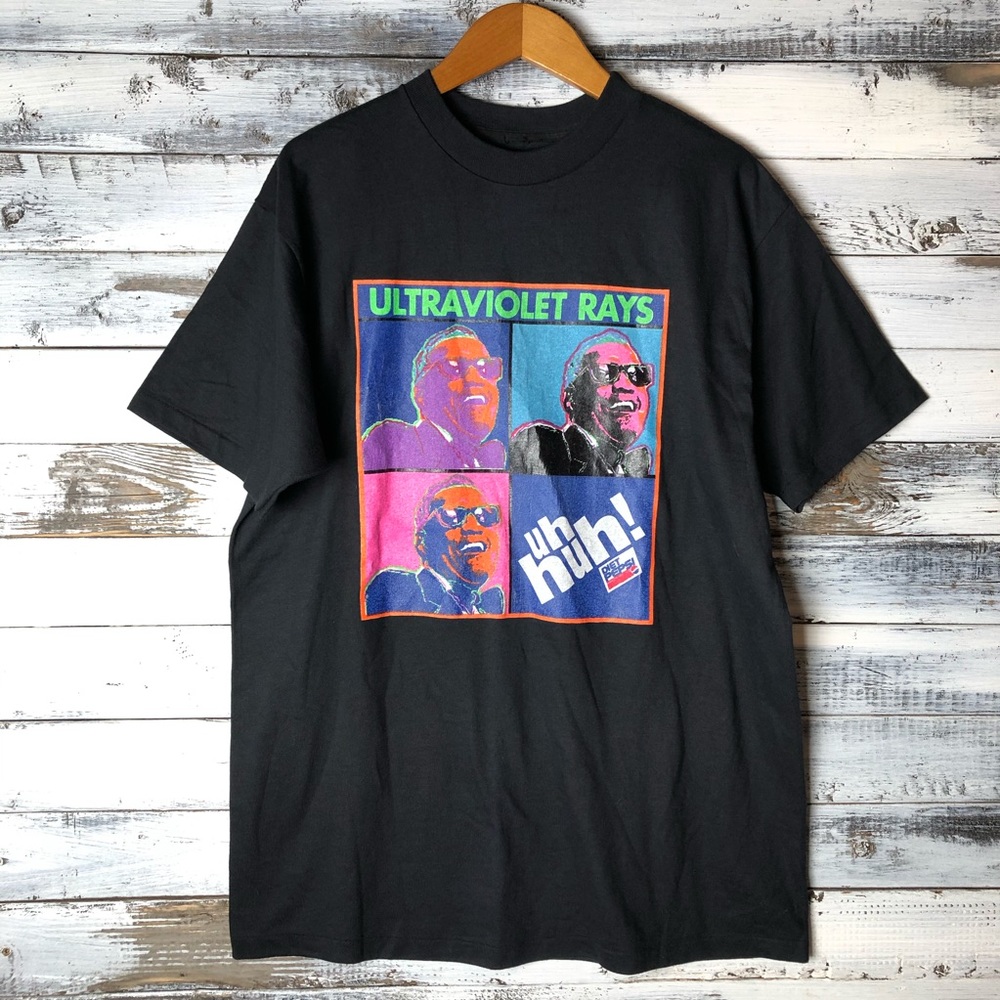 Rare VTG UV Rays Ray Charles Diet Pepsi Promo T